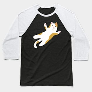 Cute Calico Cat Baseball T-Shirt